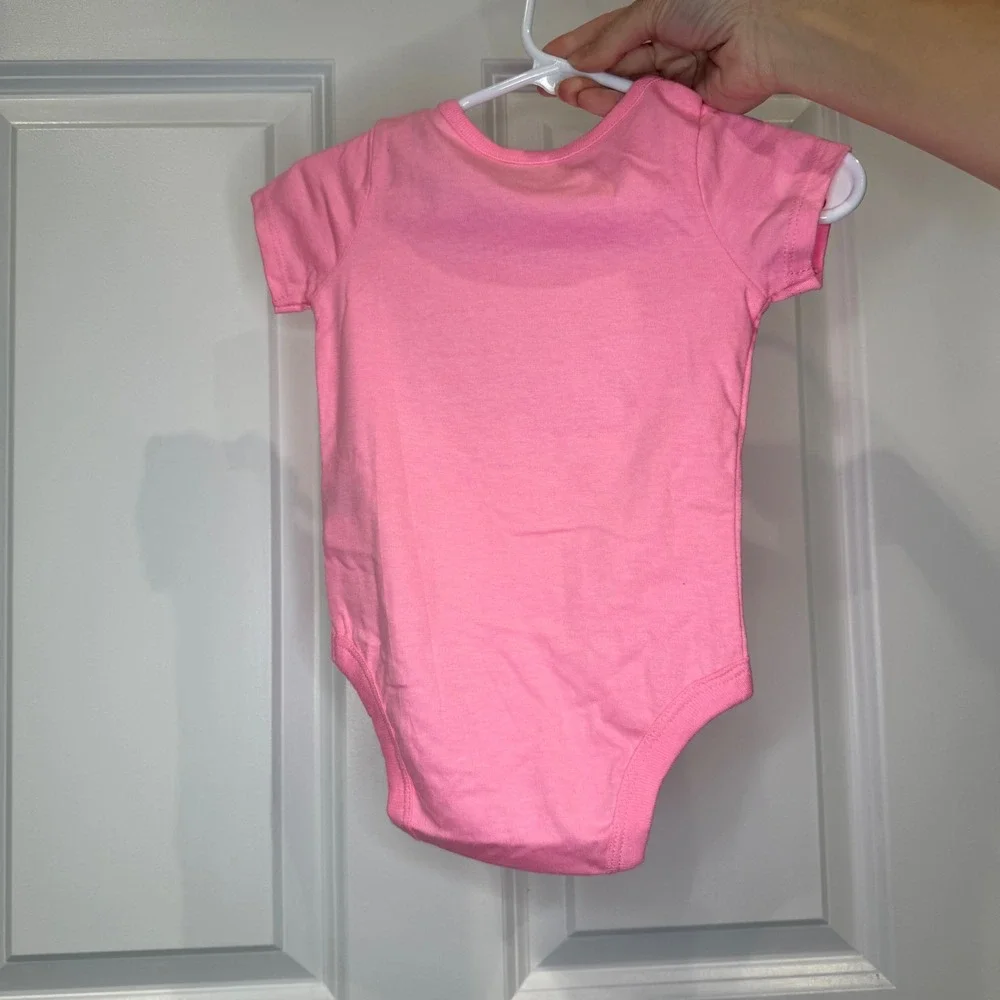 Garanimals Pink Daddy Thinks Hes‎ In Charge Baby Girl Bodysuit Size 3-6 Months